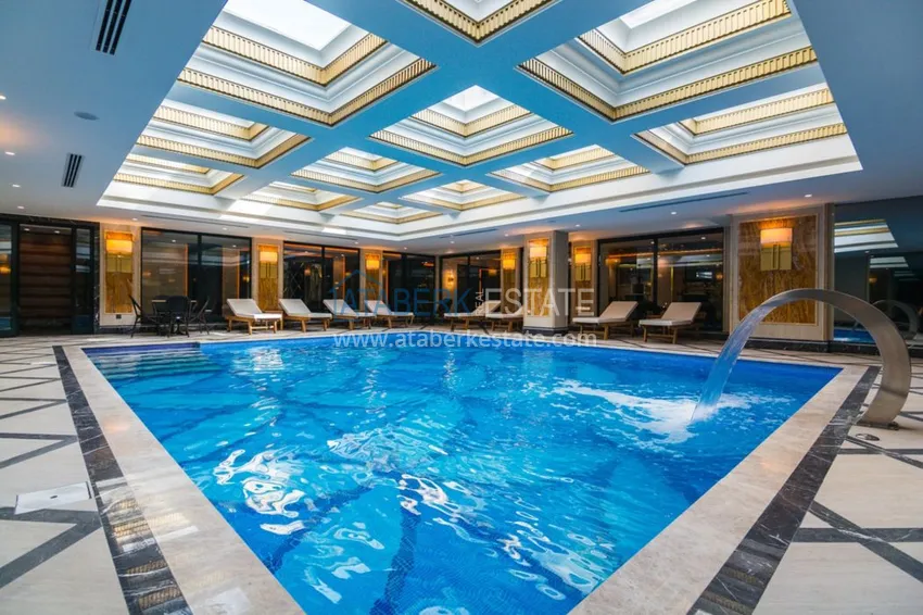 Квартира в Оба с изысканным интерьером в фешенебельном комплексе. Вид на море 33 