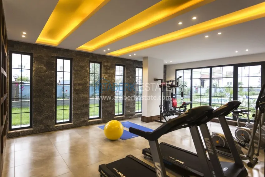 Квартира с мебелью в Махмутларе в благоустроенном комплексе 35 