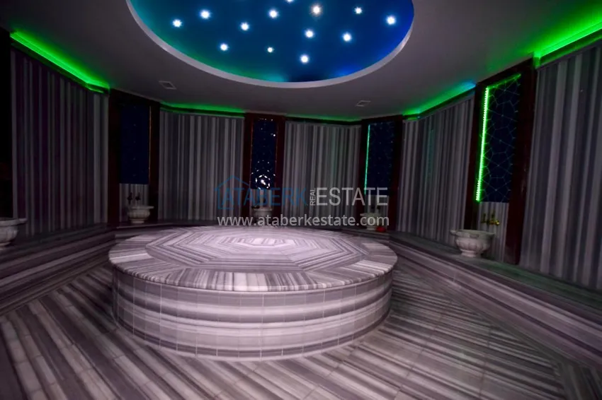 Садовый дуплекс в Каргыджаке в резиденции класса-люкс 33 