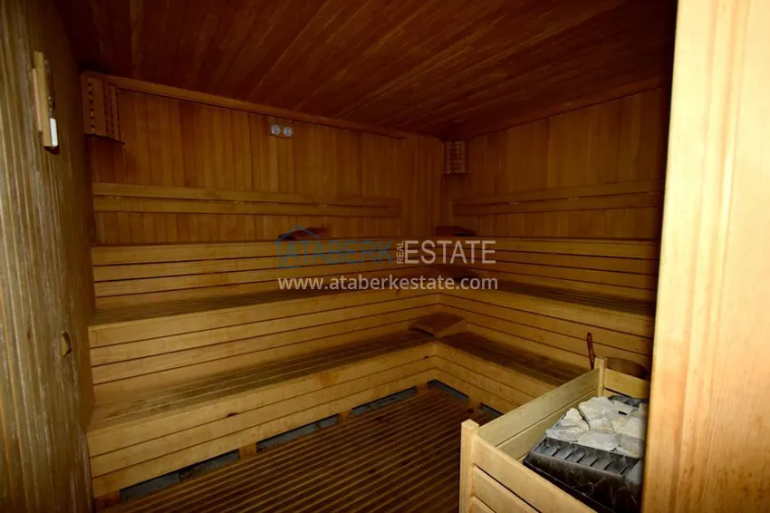 Садовый дуплекс в Каргыджаке в резиденции класса-люкс 34 