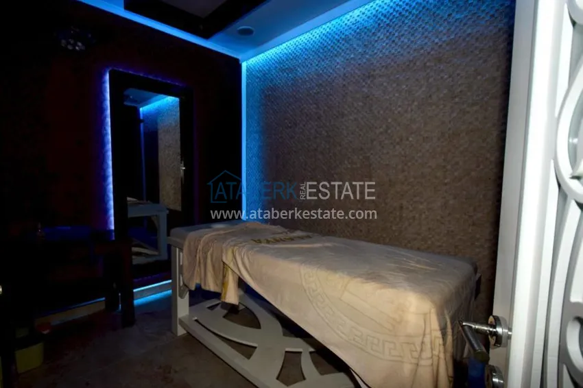 Садовый дуплекс в Каргыджаке в резиденции класса-люкс 36 