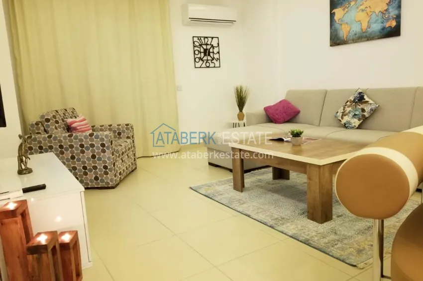 Приобрести Квартира в Авсалларе с мебелью в благоустроенном комплексе  3 