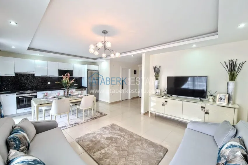 Приобрести Двухуровневая квартира в Кестеле с новой мебелью и видом на море 3 