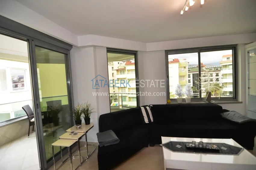 Приобрести Квартира в Оба - современный интерьер, боковой вид на море, первая береговая  3 