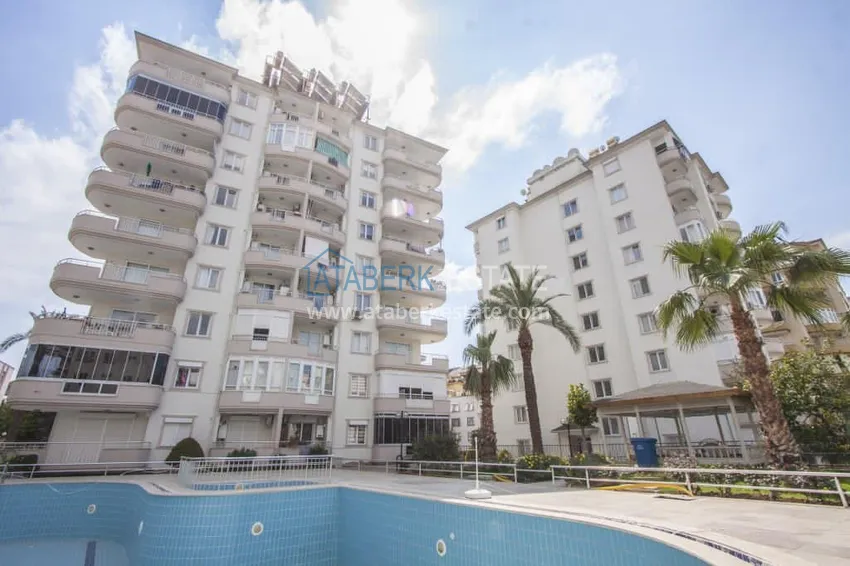 Квартира в Алании с мебелью - район пляжа Клеопатра  3 