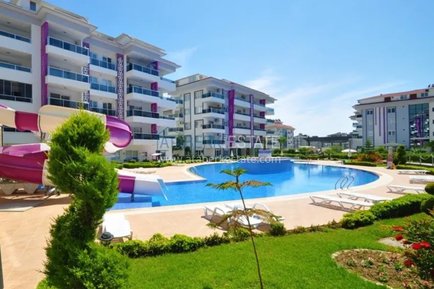 Квартира-студия в Алании район Кестель в комплексе комфорт-класса 3 