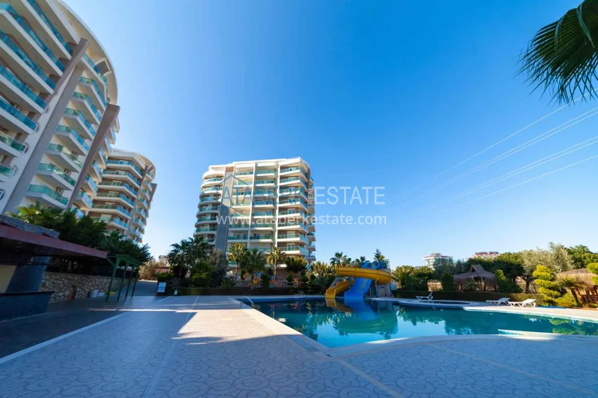 Квартира в Авсалларе с мебелью в благоустроенном комплексе  5 