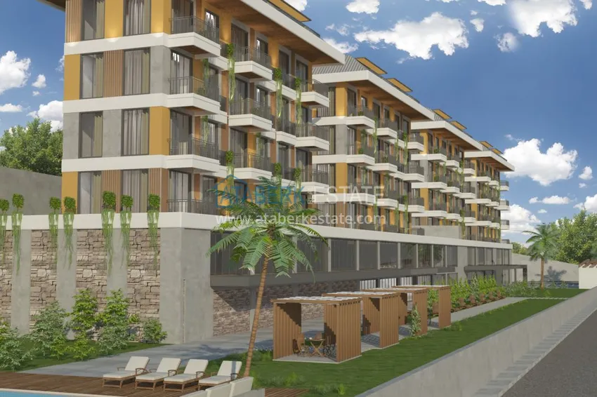 Эксклюзивный проект в районе Каргыджак - дом отдыха для поколения +60  3 