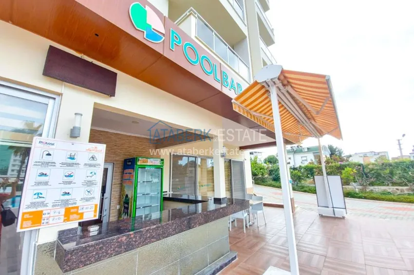 Квартира-студия «под ключ» в Авсалларе в комплексе с частным пляжем 4 