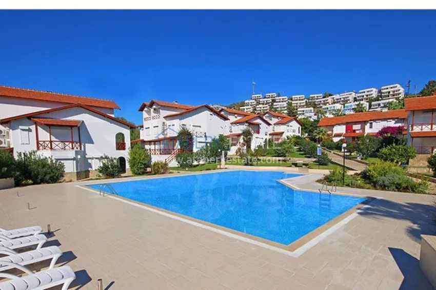 Вилла в районе Демирташ с мебелью, садиком и великолепным видом на море  3 