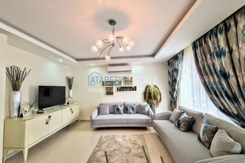 Приобрести Двухуровневая квартира в Кестеле с новой мебелью и видом на море 4 