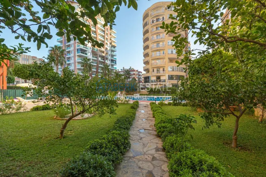 Квартира в Махмутларе трехкомнатная со стильным интерьером  8 