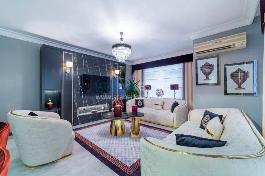 Приобрести Квартира в Махмутларе трехкомнатная со стильным интерьером  4 