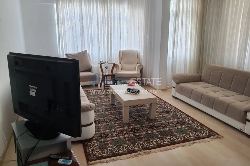 Приобрести Квартира в центре Алании с мебелью и видом на горы 3 