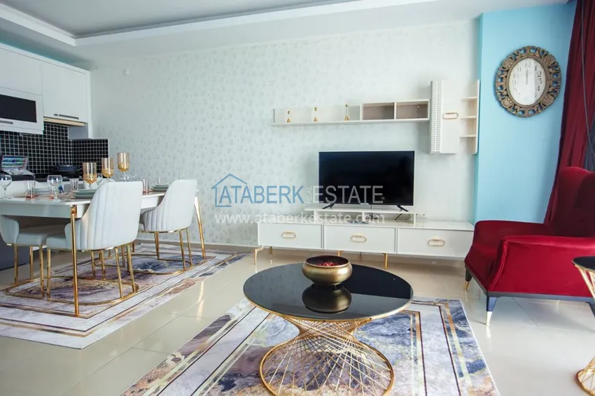 Приобрести Квартира в Махмутларе после ремонта, новая мебель, вид на море 4 