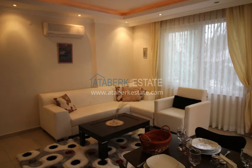 Приобрести Квартира в Махмутларе двухкомнатная с мебелью, в уютном жилом комплексе 5 