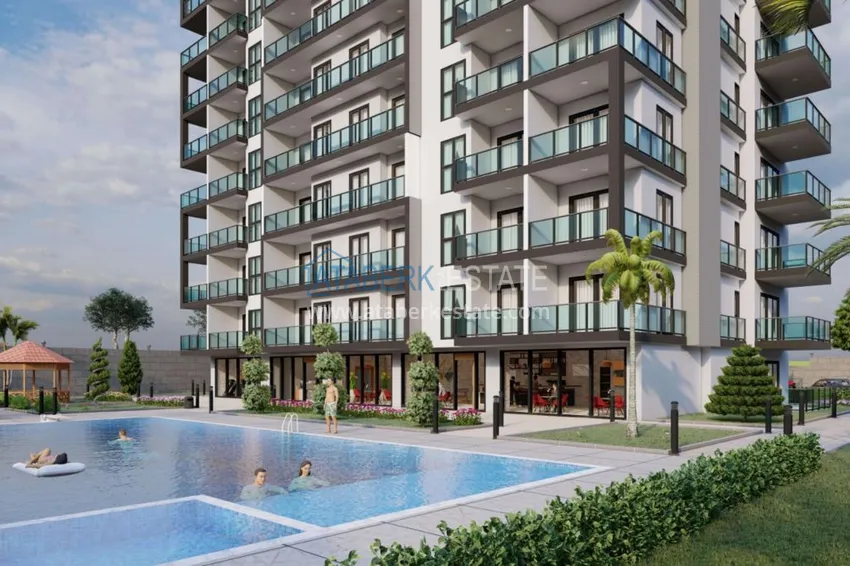 Новый проект семейного жилого комплекса в районе Авсаллар 4 