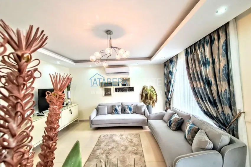 Приобрести Двухуровневая квартира в Кестеле с новой мебелью и видом на море 5 