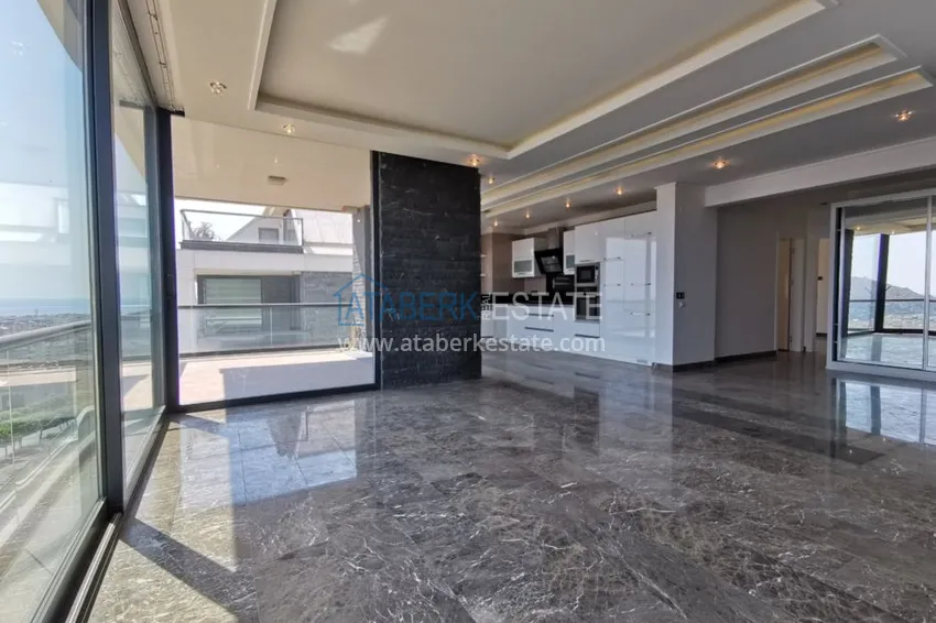 Приобрести Видовая квартира в центре Алании в эксклюзивном комплексе  4 