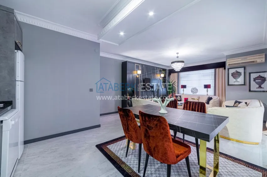 Приобрести Квартира в Махмутларе трехкомнатная со стильным интерьером  5 