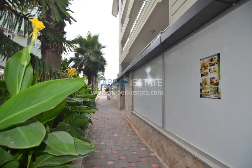 Квартира в Оба - современный интерьер, боковой вид на море, первая береговая  5 