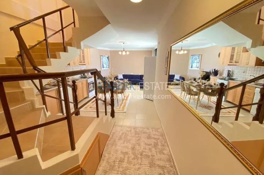 Приобрести Таунхаус в районе Демирташ с мебелью и открытым видом на море  6 