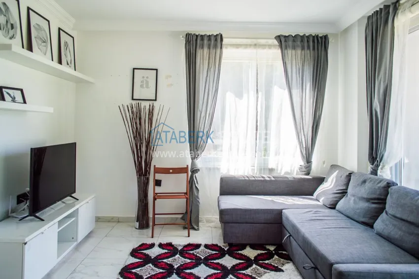 Приобрести Квартиры в Авсалларе меблированные с видом на лес в современном комплексе  5 