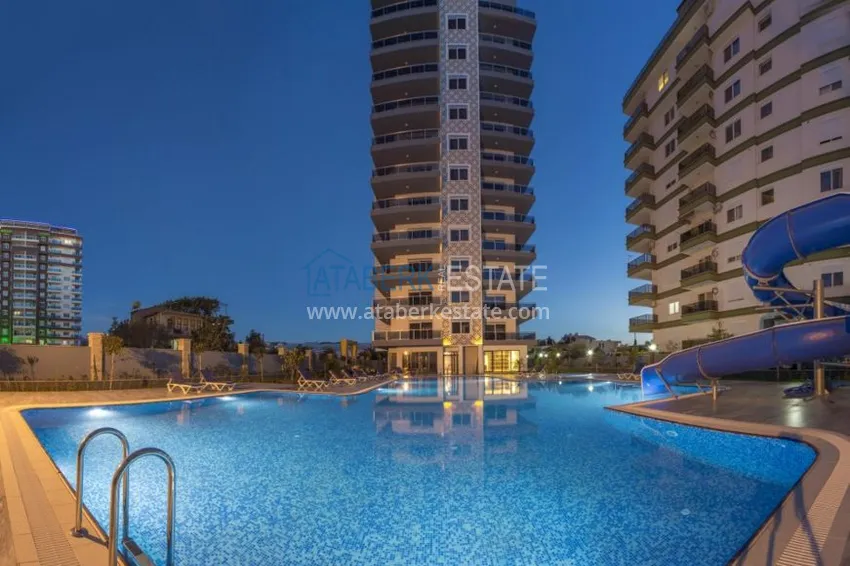 Квартира с мебелью в Махмутларе в благоустроенном комплексе 6 