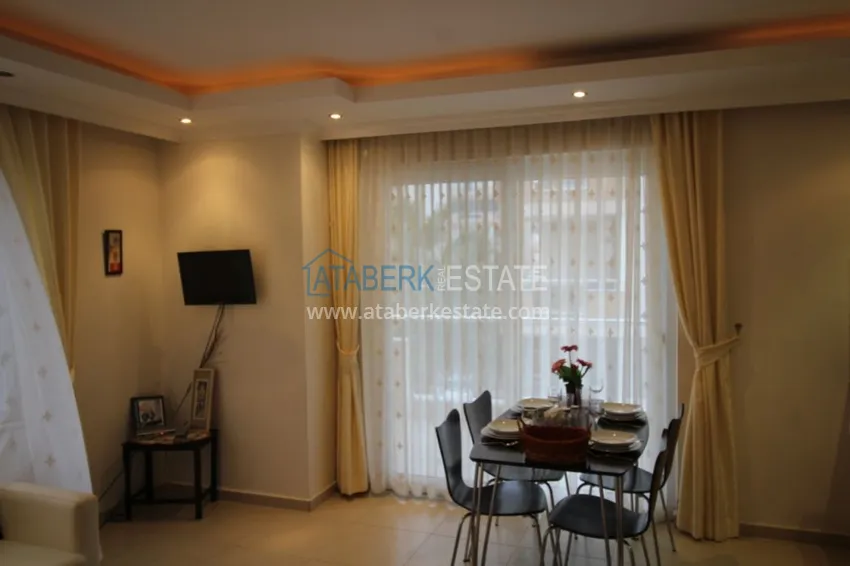 Приобрести Квартира в Махмутларе двухкомнатная с мебелью, в уютном жилом комплексе 6 