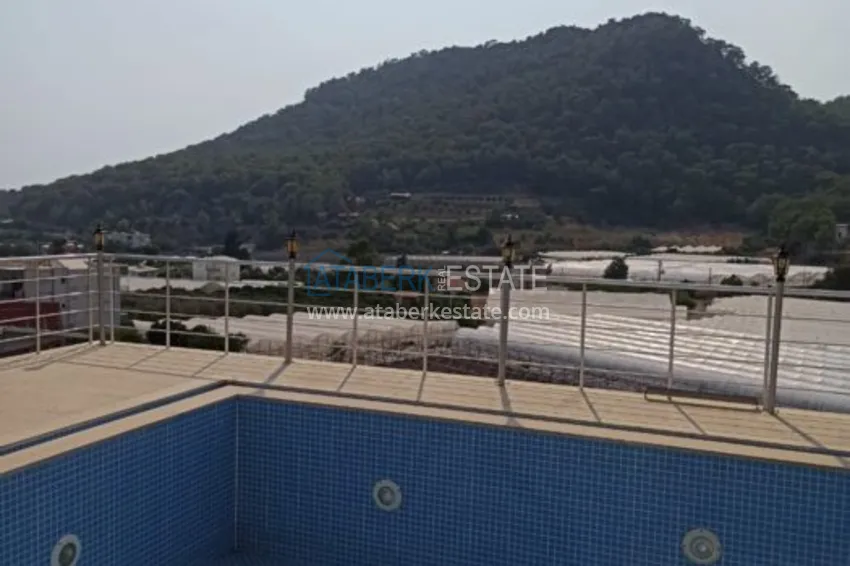 Виллы в Кемере, район Кумлуджа с видом на горы и море  5 