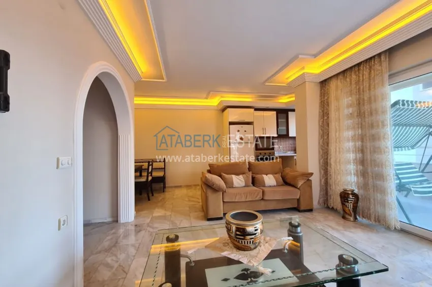 Приобрести Трехкомнатная квартира в Махмутларе, с мебелью рядом с морем 5 