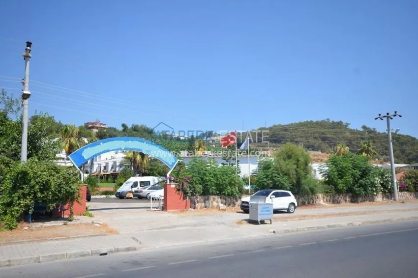 Таунхаус в районе Демирташ с мебелью и открытым видом на море  7 