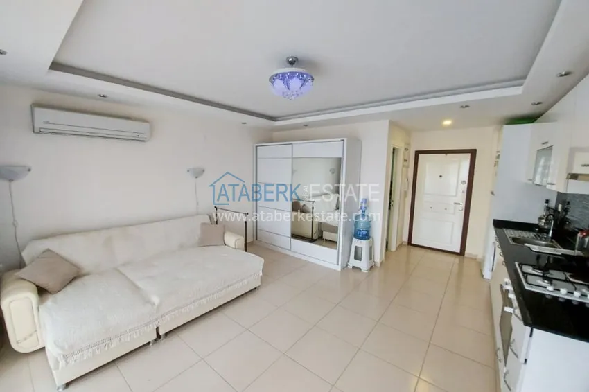 Приобрести Квартира-студия «под ключ» в Авсалларе в комплексе с частным пляжем 7 