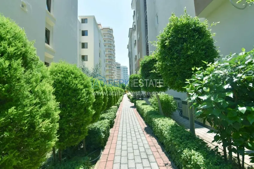 Квартира в Махмутларе двухкомнатная с мебелью, в уютном жилом комплексе 9 