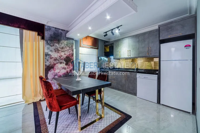 Приобрести Квартира в Махмутларе трехкомнатная со стильным интерьером  7 