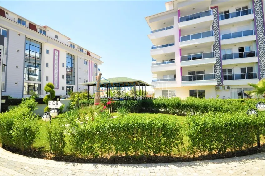 Квартира-студия в Алании район Кестель в комплексе комфорт-класса 7 