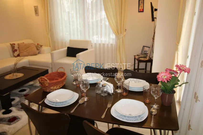 Приобрести Квартира в Махмутларе двухкомнатная с мебелью, в уютном жилом комплексе 9 