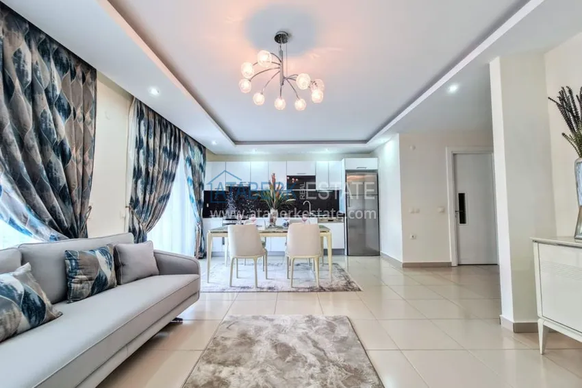 Приобрести Двухуровневая квартира в Кестеле с новой мебелью и видом на море 8 