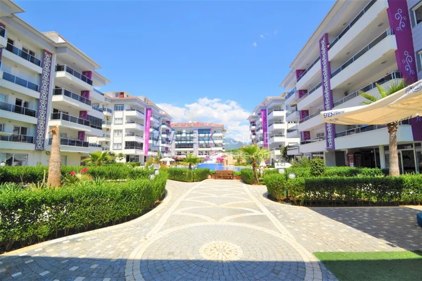 Квартира-студия в Алании район Кестель в комплексе комфорт-класса 8 