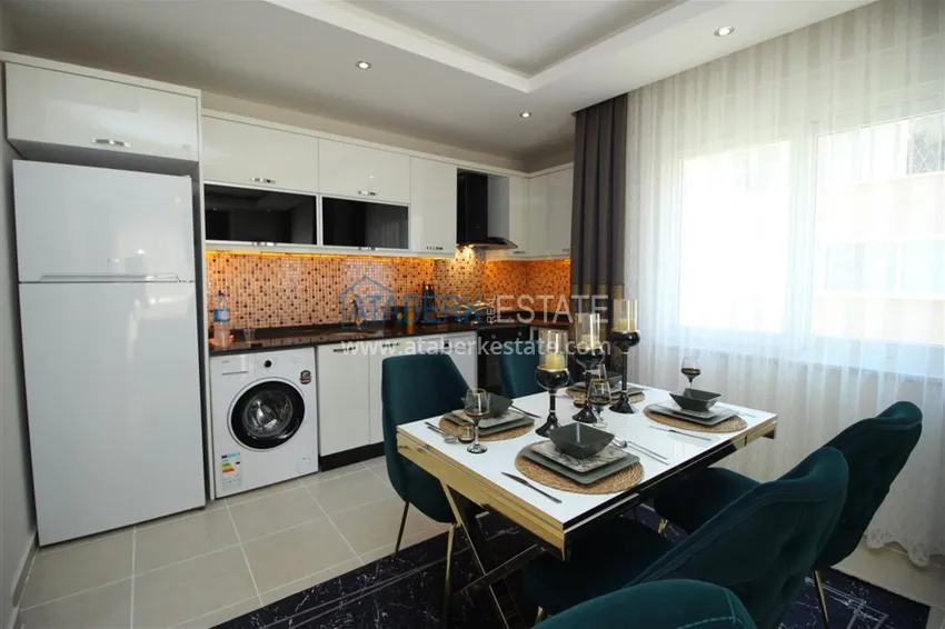 Приобрести Квартира в Махмутларе с мебелью по доступной цене рядом с морем 10 