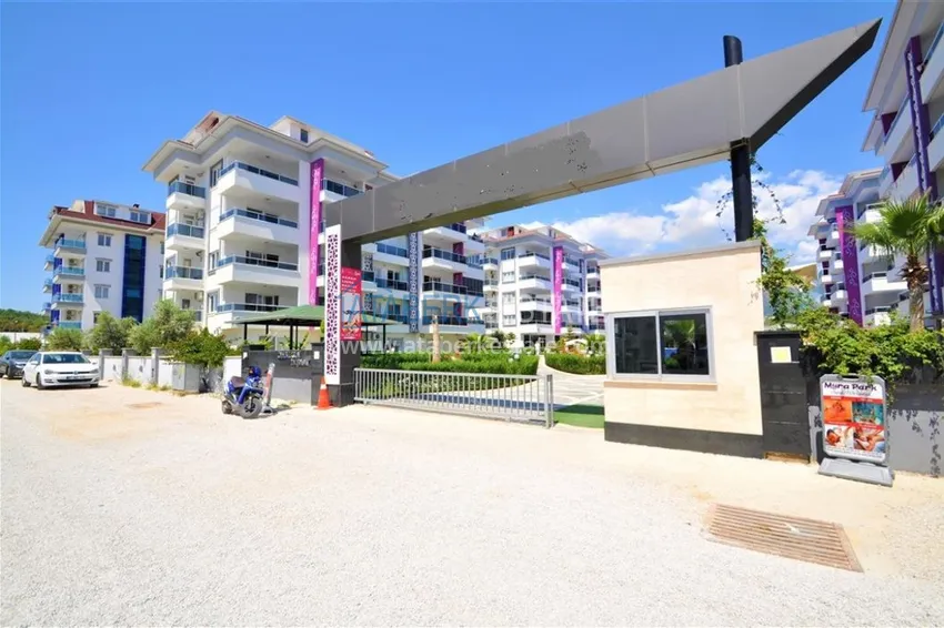 Квартира-студия в Алании район Кестель в комплексе комфорт-класса 9 