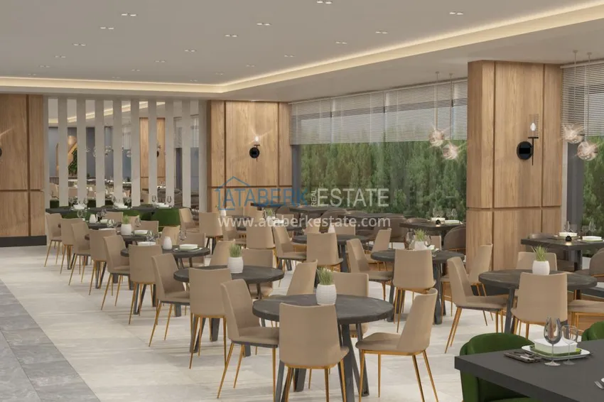 Эксклюзивный проект в районе Каргыджак - дом отдыха для поколения +60  13 