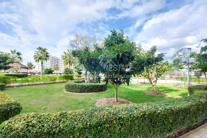 Квартира-студия «под ключ» в Авсалларе в комплексе с частным пляжем 11 