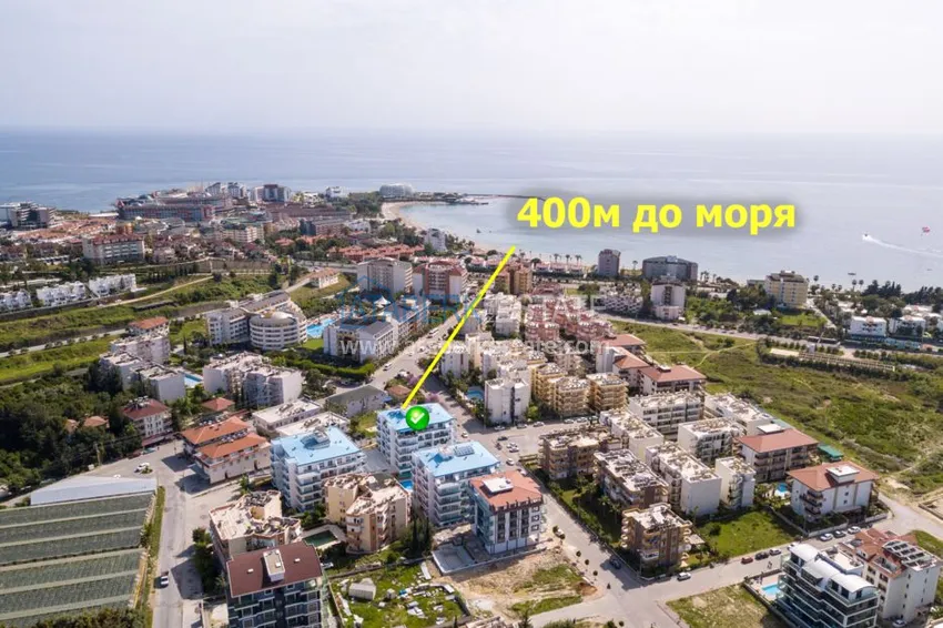 Квартира в Авсалларе с мебелью в современной элитной резиденции 16 