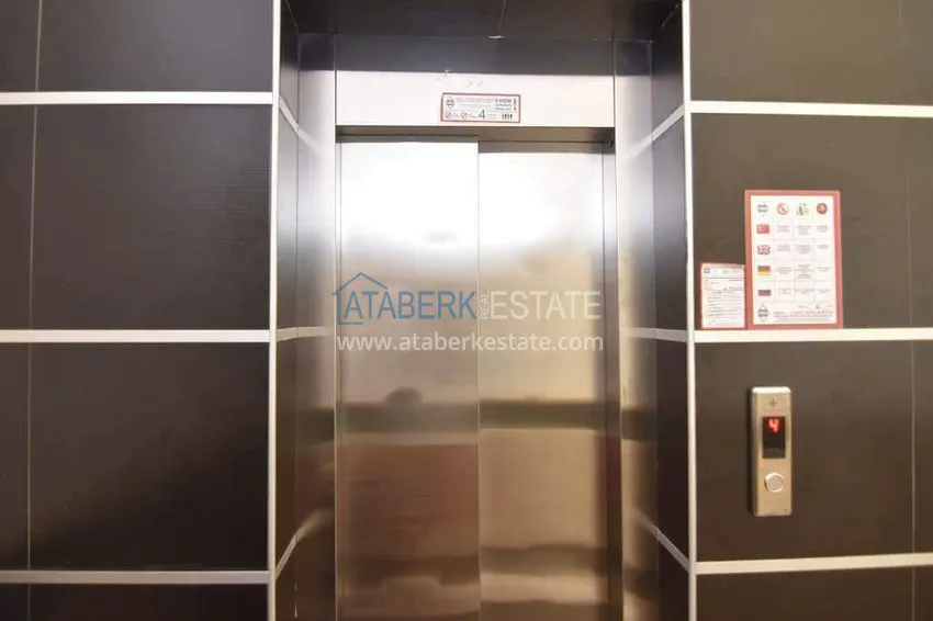 Квартира в Махмутларе двухкомнатная с мебелью, в уютном жилом комплексе 14 