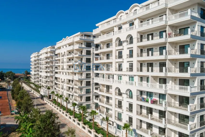 Квартира в Оба с изысканным интерьером в фешенебельном комплексе. Вид на море 10 