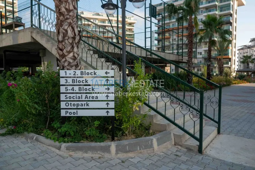 Квартира для сезонной аренды в Авсалларе в комплексе с инфраструктурой отеля №34 16 