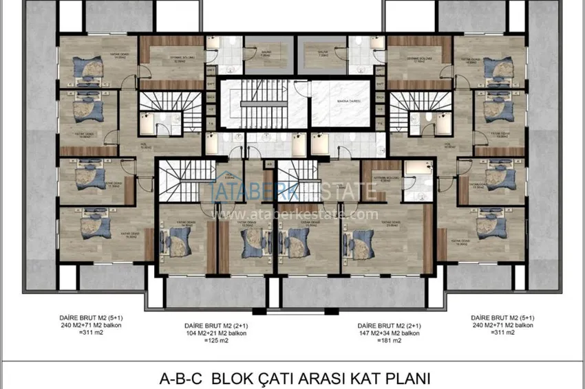 Купить дешево Квартира в районе Оба с чистовой отделкой, в новом комплексе 2 