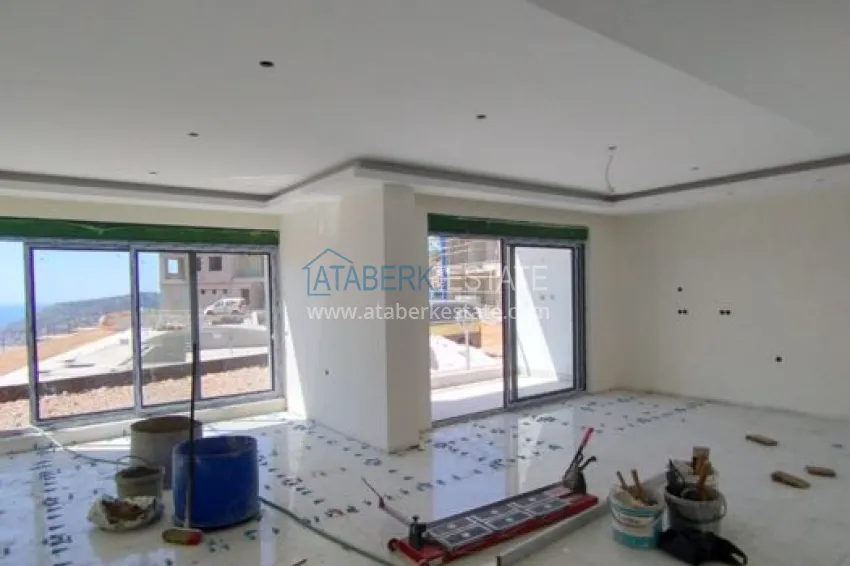 Приобрести Новый элитный проект жилого комплекса в Алании – горный район Тепе 23 