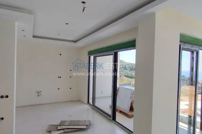 Приобрести Новый элитный проект жилого комплекса в Алании – горный район Тепе 32 